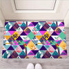 Patchwork Tropical Bird Print Door Mat-grizzshop