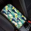 Patchwork Tropical Toucan Print Car Console Cover-grizzshop