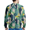 Patchwork Tropical Toucan Print Men's Sweatshirt-grizzshop