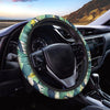 Patchwork Tropical Toucan Print Steering Wheel Cover-grizzshop