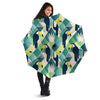 Patchwork Tropical Toucan Print Umbrella-grizzshop