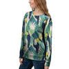 Patchwork Tropical Toucan Print Women's Sweatshirt-grizzshop