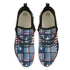 Patchwork USA Denim Print Pattern Black Athletic Shoes-grizzshop