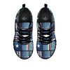 Patchwork USA Denim Print Pattern Black Sneaker-grizzshop