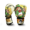 Patrick's Day Cute Shamrock Saint Print Boxing Gloves-grizzshop