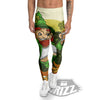 Patrick's Day Cute Shamrock Saint Print Men's Leggings-grizzshop