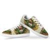 Patrick's Day Cute Shamrock Saint Print White Low Top Sneakers-grizzshop