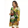 Patrick's Day Cute Shamrock Saint Print Women's Robe-grizzshop