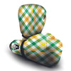 Patrick's Day Irish Plaid Print Boxing Gloves-grizzshop