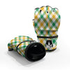 Patrick's Day Irish Plaid Print MMA Gloves-grizzshop