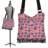 Patriot Pattern Print Crossbody bags-grizzshop