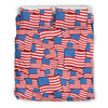 Patriot Pattern Print Duvet Cover Bedding Set-grizzshop