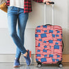 Patriot Pattern Print Luggage Cover Protector-grizzshop