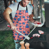 Patriot Pattern Print Men's Apron-grizzshop