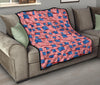 Patriot Pattern Print Quilt-grizzshop