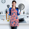 Patriot Pattern Print Women's Apron-grizzshop