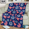 Patriot Print Pattern Blanket-grizzshop