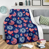 Patriot Print Pattern Blanket-grizzshop