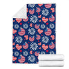 Patriot Print Pattern Blanket-grizzshop