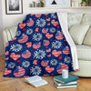 Patriot Print Pattern Blanket-grizzshop