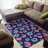 Patriot Print Pattern Floor Mat-grizzshop