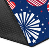 Patriot Print Pattern Floor Mat-grizzshop