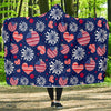 Load image into Gallery viewer, Patriot Print Pattern Hooded Blanket-grizzshop