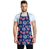 Patriot Print Pattern Men's Apron-grizzshop