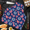 Patriot Print Pattern Men's Apron-grizzshop