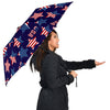 Patriot Usa Pattern Print Automatic Foldable Umbrella-grizzshop