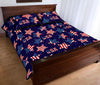 Patriot Usa Pattern Print Bed Set Quilt-grizzshop