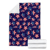 Patriot Usa Pattern Print Blanket-grizzshop