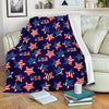 Patriot Usa Pattern Print Blanket-grizzshop