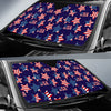 Patriot Usa Pattern Print Car Sun Shade-grizzshop