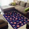 Patriot Usa Pattern Print Floor Mat-grizzshop