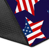 Patriot Usa Pattern Print Floor Mat-grizzshop