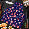 Patriot Usa Pattern Print Men's Apron-grizzshop