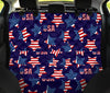 Patriot Usa Pattern Print Pet Car Seat Cover-grizzshop