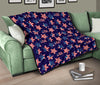 Patriot Usa Pattern Print Quilt-grizzshop