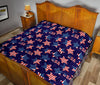 Patriot Usa Pattern Print Quilt-grizzshop