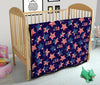 Patriot Usa Pattern Print Quilt-grizzshop