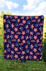 Patriot Usa Pattern Print Quilt-grizzshop