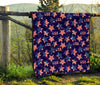 Patriot Usa Pattern Print Quilt-grizzshop