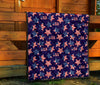 Patriot Usa Pattern Print Quilt-grizzshop