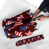 Patriot Usa Print Pattern Automatic Foldable Umbrella-grizzshop