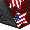 Patriot Usa Print Pattern Floor Mat-grizzshop