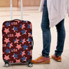 Patriot Usa Print Pattern Luggage Cover Protector-grizzshop