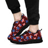 Patriot Usa Print Pattern Sneaker Shoes For Men Women-grizzshop