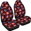 Patriot Usa Print Pattern Universal Fit Car Seat Covers-grizzshop