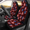 Patriot Usa Print Pattern Universal Fit Car Seat Covers-grizzshop